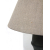 Lampa stołowa ceramiczna betonowa z abażurem 55cm